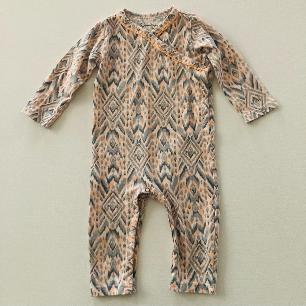 Jessica Simpson Baby Girl Romper Jumpsuit 6-9 Months